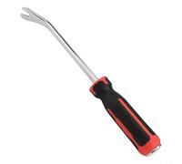 Steel Door Gadget Automotive Fastener Removal Pry Trim Clip Puller for Interior Panel Dashboard Door Panel Repair Alloy Strike Cap - Having Car Panel Trim (250mm Silver/Red/Black)