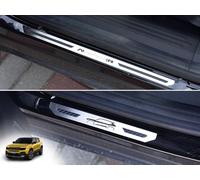 Steel Door Sill for Jeep.Avenger | 4 Pieces Stainless Steel Door Sill Protectors Altitude Summit Avenger Accessories Tuning