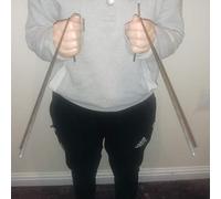 STEEL DOWSING RODS DOWSER STICKS REIKI DIVINING WATER DETECTING WITCHING PARANORMAL SPIRIT