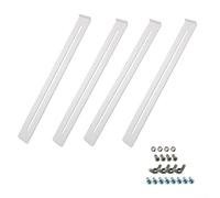 Steel Drawer Support Kit for Fixing Bent Drawer Bases in Wooden MDF and Chipboard Cabinets Adjustable from 13.4 to 24.4 Inches (B)