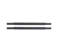 Steel Driveshaft Set VDI Universals Rear Straight Axle Shafts 20T/28T Portal Gear Set for Vanquish Products VS4-10 F10 Axles (Straight Axle Shaft)