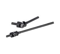 Steel Driveshaft Set VDI Universals Rear Straight Axle Shafts 20T/28T Portal Gear Set for Vanquish Products VS4-10 F10 Axles (Universal Axle Shaft)