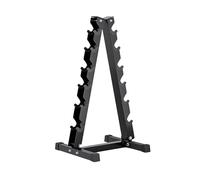 Steel Dumbbell Rack, High Load-bearing A-type Design, Space-saving, Suitable for Home Gyms(6-Tier)