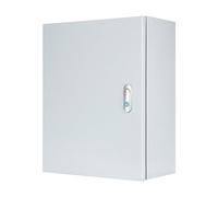 Steel Electrical Junction Box, Wall Mounted Electric Equipment Enclosure Control Cabinet with Mounting Plates, IP66 Waterproof Project Boxes, Metal Electrical Outlet Box Power Distribution Cabinet