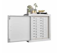 Steel Electromagnetic Shielding Cell Signal Blocker with Lock & Key 10-Slot for Office & School Use Secure Key nizer