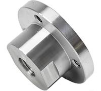 Steel Faceplate for Wood for Lathe 3inch Diameter Woodworking Machine Chuck with Thread Size 18mm and Mounting Holes Designed for Accurate Wood Turning(25.4mm). Optimized for Woodturning, Spindle...