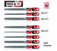 STEEL FILES 250mm(10") #2 SECOND CUT - YATO Professional Metal T12 SETS