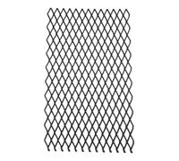 Steel Fireplace Grate Ember Retainer for Indoor Fireplaces and Outdoor Fire Pits, Mesh Design for Heat Retention and Safer Burning, Black Single Piece 16.1x9.8in(9.8 * 16.1in)