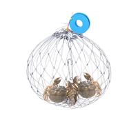 Steel Fishing Net - Crab Cage, Multi-Functional Automatic Opening & Closingsoft Steel Wire Net for Fish, Lobsters, and Crabs Extremely Easy to Carry and Use, Allowing for Effortless A