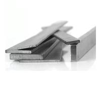 Steel Flat Bar,Flat Bar Stainless Steel, 4mm 316 Stainless Steel Bar Plate, Length 100mm Width 10/15/20/25/30/40/50/60mm Solid Flat Steel Bar, 1PCS(Width 10mm)