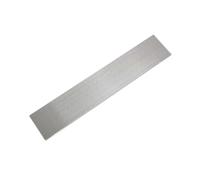 Steel Flat Bar High Mechanical Strength Length 30/35/40mm, Silver Square Plate for Architectural 1pc(500 * 1.5 * 8MM)