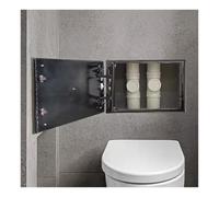 Steel Flush Mounted Access Panel Door with Click Function, Heavy-Duty Wall Hole Cover, Easy Install Removable Hinged Access Door for Drywall Plumbing Electrical(97x102cm/38x40)