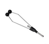 Steel Fly Tying Bobbin Holder with Standard Tip for Thread Control and Hook Wrapping, Useful Tool for Beginners and Experienced Fly Fishers (long)