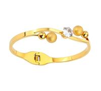 Steel for Women Featuring Oval Shape and Secure Clasp Steel Fashion Bangle