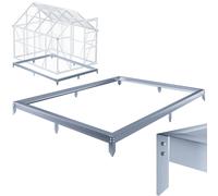 Steel foundation for greenhouse 250x190x12cm galvanised