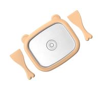 Steel Freeze Yogurt Maker Compact Design Small Rolled Ice Cream Gelato Maker Machine With Scrapers For Homes Kitchen Use Rolled Ice Cream