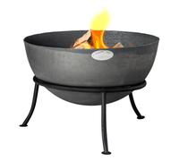 Steel Garden Fire Pit Outdoor Metal Patio Heater Brazier Firepit Log Burner 60cm
