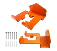Steel Garden Tool Holder 26cm Orange Rust-Proof