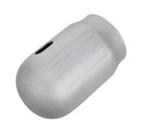 Steel Gas Cylinder Valve Cover Silver Closed Transport Dust Guard Cap | Protects Valves during Shipping and Warehouse Storage, Smooth Surface, Anticorrosion Coating, for Nitrogen Cylinders