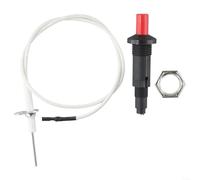 Steel Gas Grill Ignition Switch Push Button Mount | Push button start, for instant spark generation, fits most gas grills, easy 5-min install, build