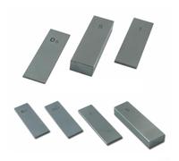 Steel Gauge Block Single Piece High Accuracy Measurement Tool for CNC Metalworking Manufacturing Inspection HRC-63 Hardness 1mm 5mm 10mm Range(5)