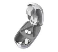 Steel Grinding Head - Portable Pill Splitter | Tablet Crusher, with Pill Crusher, Portable Pill Breakers for Wallet Bag for Home, Travel, Trains, Hotel