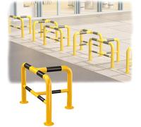 Steel Guardrail Bolds for Driveway & Pedestrian Safety TSD Traffic Delineator Vehicle Separation for Residential Plazas 39.3"x19.6"x23.6" Durable Line Divider