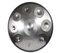 Steel Hand Pan 440HZ 22inch Handpan Drum 9 Notes With Carry Bag Bracket, D Minor Steel Hand Drum, The Tone Is Ethereal and Stable. For Adults Entertainmen, Yoga