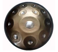 Steel Hand Pan Percussion Instruments - Handpan Drum Sets, D Minor 9/10/12 Notes Harmonic Percussion Drums Instrument For Adults/child With Travel Bag And Mallets(C,12 notes)