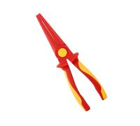 Steel Hand Pliers for Electrical, insulated poin, C | Contoured Handle Layout, Raised Hand Guards, Gripping and Cutting Functions for Common Wire-Work Tasks and Repairs