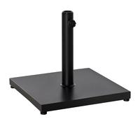 Steel Heavy Duty Adjustable Parasol Base Black