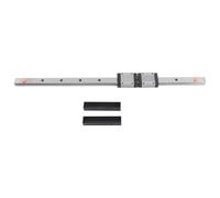 Steel High Precision Miniature Linear Sliding Rail Guide with 2 Block Simple and Easy to Use for Most Automatic Equipment