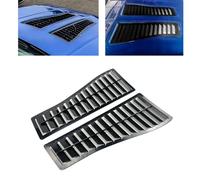 Steel Hood Louver For Chevy Chevrolet Camaro Z28 IROC-Z IROC 1985-1990 | Hood Louver Inserts Air Vent Powder Coated