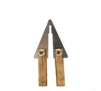 Steel Hot Stapler Tip 72mm Triangular for Plastic Weld | 72mm triangular steel tip, hot stapler compatible, bumper crack repair, mudguard for fusion, dashboard panel fix