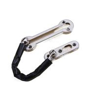 Steel Hotel Safety Guard Security Lock Limiter Tools Hardware for Home Doors(Model a Silver)