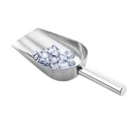 Steel Ice - Heavy Duty Scooper | Durable Metal Utility Serving Tool, Multipurpose Dry Goods Ladle for Catering Beverage Buffet Bakery bar Wedding Party Kitchen Event Booth Stand Kiosk Zone
