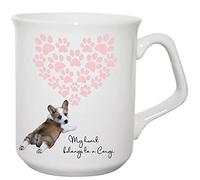 Steel Images Corgi Mug My heart belongs