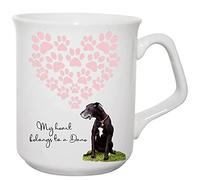 Steel Images Great Dane Mug My heart belongs