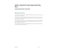 Steel Industry (Nationalisation) Bill Explanatory Notes (House of Commons) HCB 10-EN