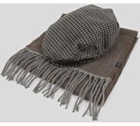 Steel & Jelly Bepton Mens Flat Cap and Soft-Touch Scarf Set - - Size: ONESIZE