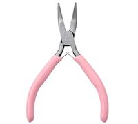 Steel Jewelry Pliers Set for Beads Repairs Long Nose Round Nose Wire Cutting and Curved Pliers with Tweezers Jewellery Repair Kit