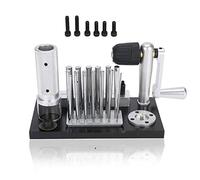 Steel Jump Ring Maker, Sturdy Stainless Steel Manual Jump Ring Maker Machine Jewelry Tool with 20 Mandrel Accessory for Jewelry Makers