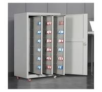 Steel Key Storage Cabinet with Lock and Labels, 600-Key Capacity for Property Management and Real Estate Agencies
