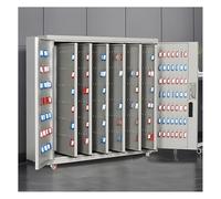 Steel Key Storage Cabinet with Lock and Labels, 600-Key Capacity for Property Management and Real Estate Agencies