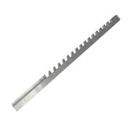 Steel Keyway Cutter 1pc Push-Type Metric Size Keyway Broach with Shim for CNC Machine, HSS 10mm D Cutter Tool