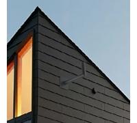 Steel L Pipe Roof Bracket for Weather Vane Mounting, Compatible with Standard Wind Vanes and Poles up to 0.75 Inch Diameter