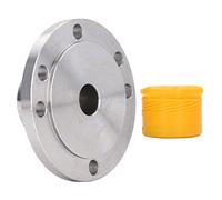 Steel Lathe Faceplate Hard High Manganese Chuck Plate 100mm for K11 100 K12 100 K72 100, Easy Installation for Lathe Parts Accessories (14mm) (16mm) (19mm) (22mm)