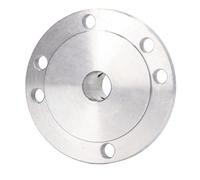 Steel Lathe Faceplate Hard High Manganese Chuck Plate 100mm for K11 100 K12 100 K72 100, Easy Installation for Lathe Parts Accessories (14mm)