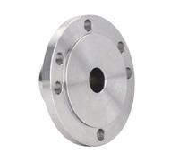Steel Lathe Faceplate, High Manganese Steel Chuck Face Plate 100mm, Precision - Machined Faceplate with 6 Mounting Holes for K11 100 K12 100 K72 100 Lathes (14mm)