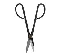 Steel Leaf Bud Scissors, 205mm Long Narrow Precision Pruning Shears Handle Bonsai Scissors for Trimming Thinning Defoliating